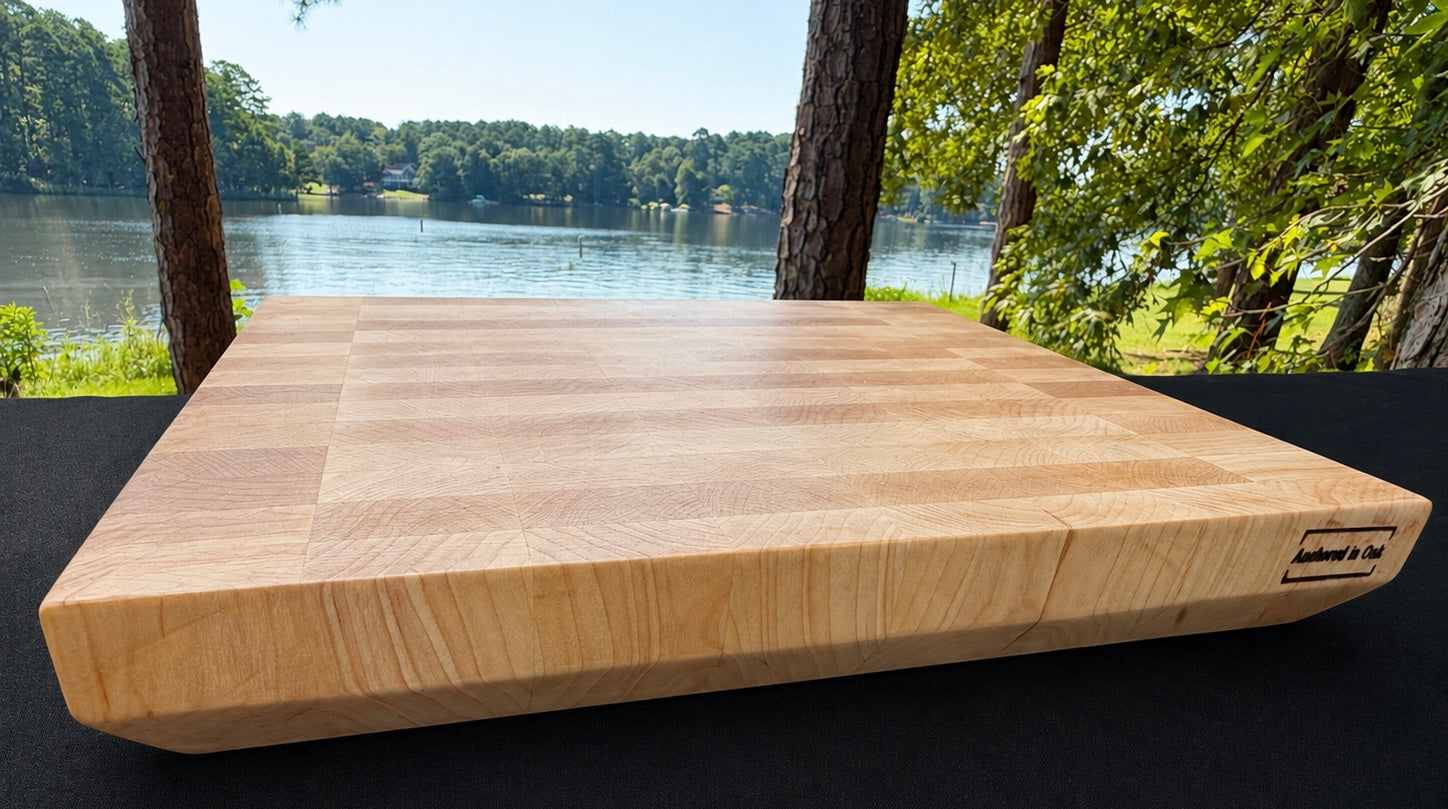 Maple End Grain Cutting Board