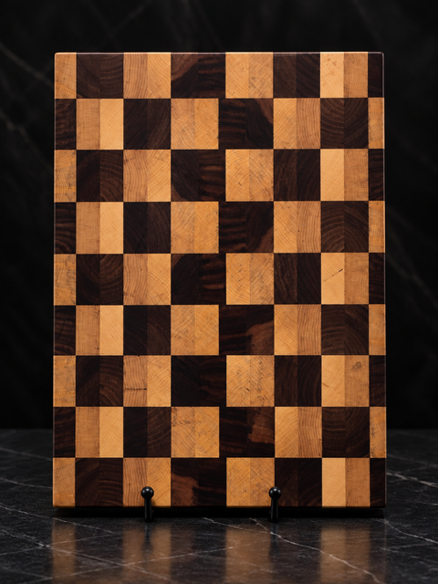 Walnut & Cherry End-Grain Cutting Board