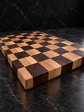Walnut & Cherry End-Grain Cutting Board