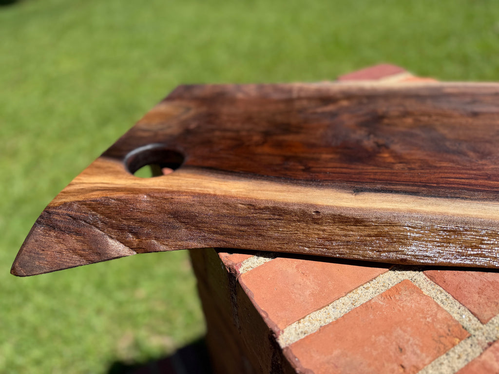 Walnut Live Edge Charcuterie Board – 30 x 10 x 1 inch