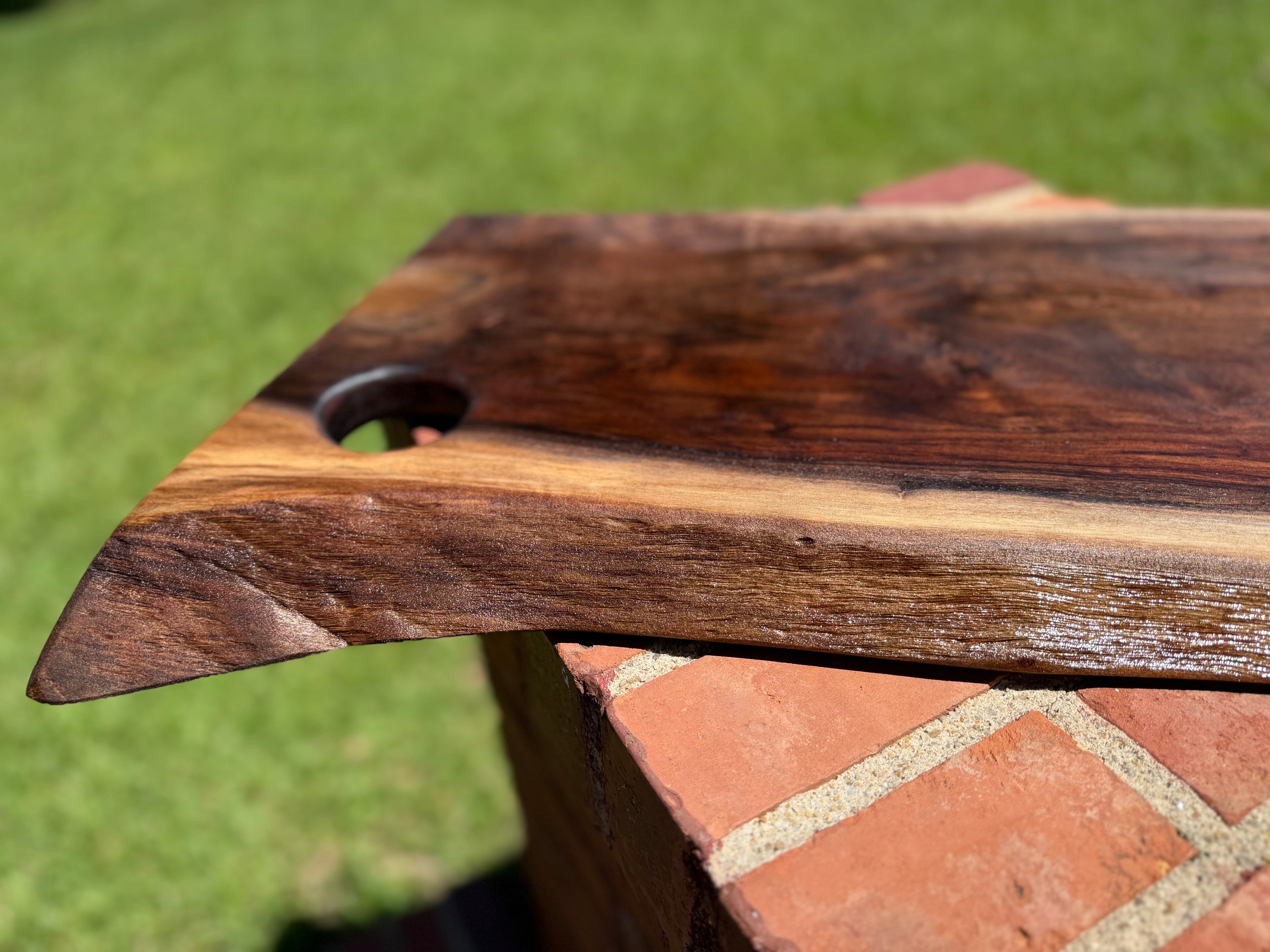 Walnut Live Edge Charcuterie Board – 30 x 10 x 1 inch